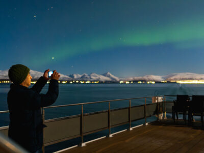 Electric Northern Lights Cruise from Tromsø
