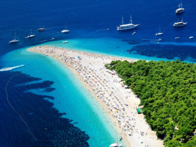 Half-Day Speedboat - Golden Horn Beach, Bol Town and Hidden Bay of Brač Island