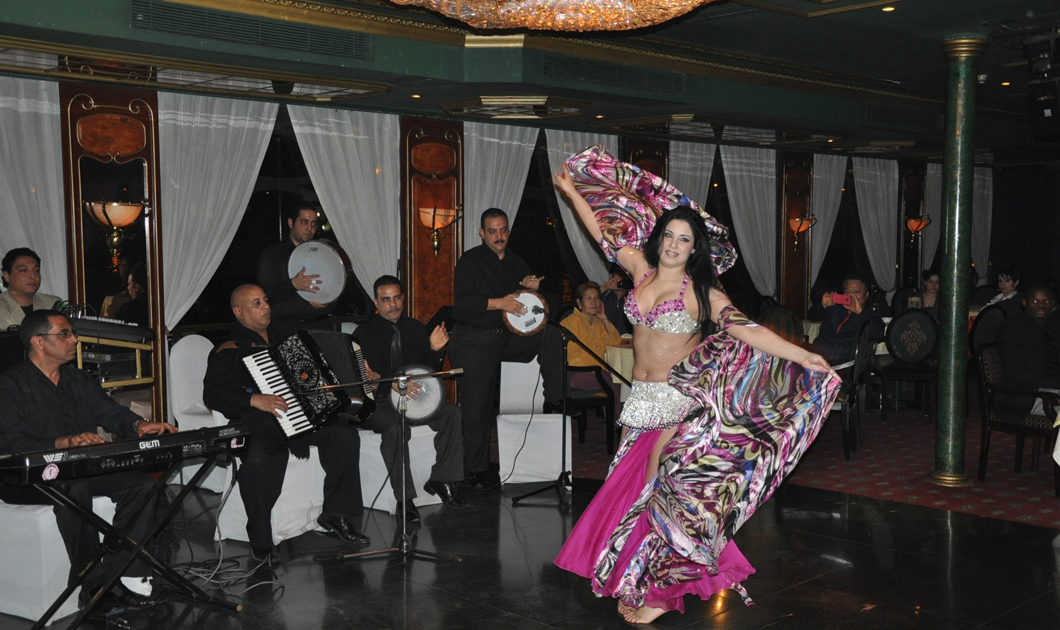 Dinner cruise on the Nile